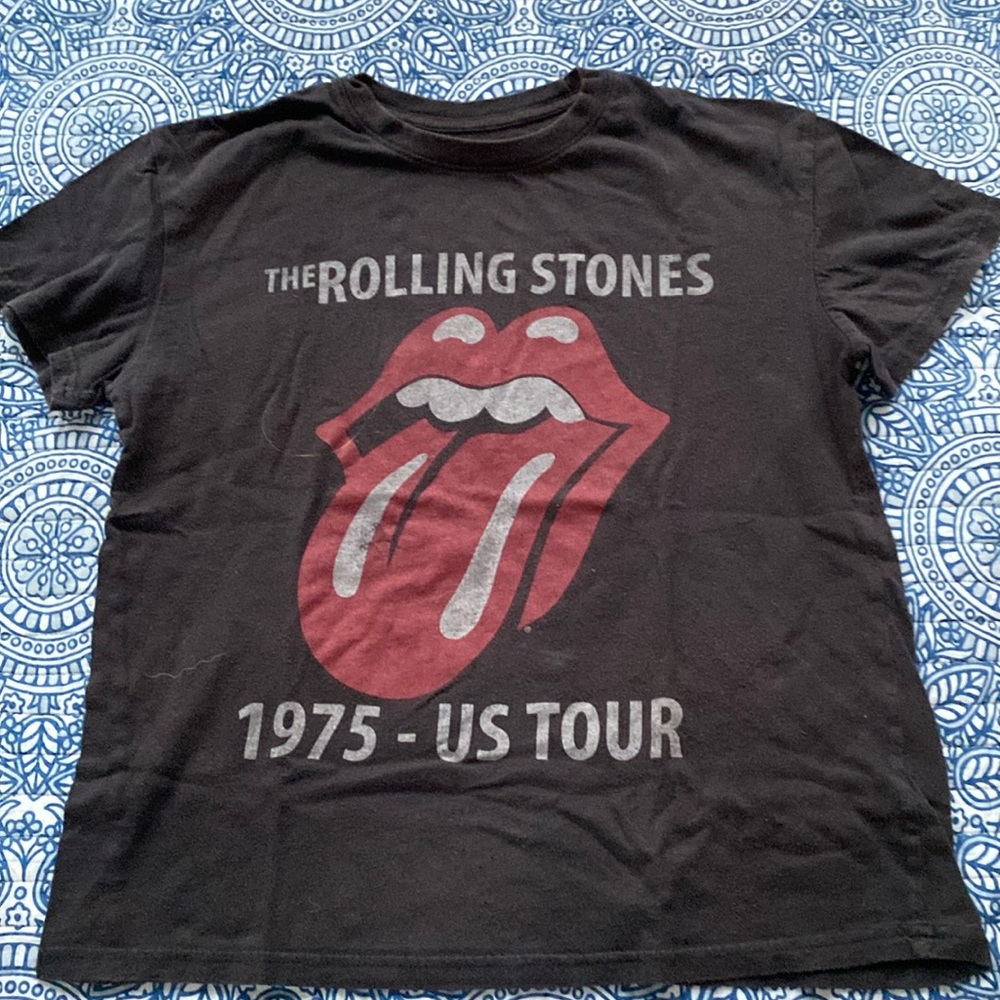 Rolling Stones 1975 US Tour t-shirt, S